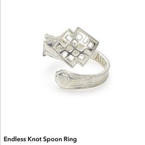 ✨Alex and Ani ✨ Endless Knot Spoon Ring ✨